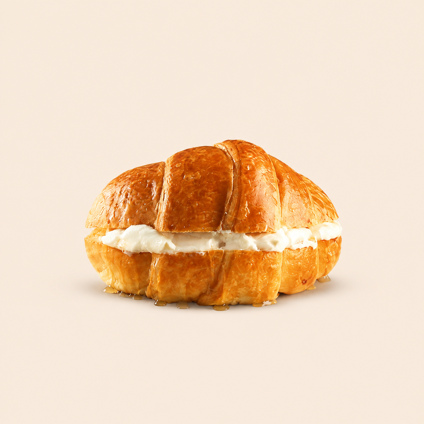 Labnah With Honey Croissants