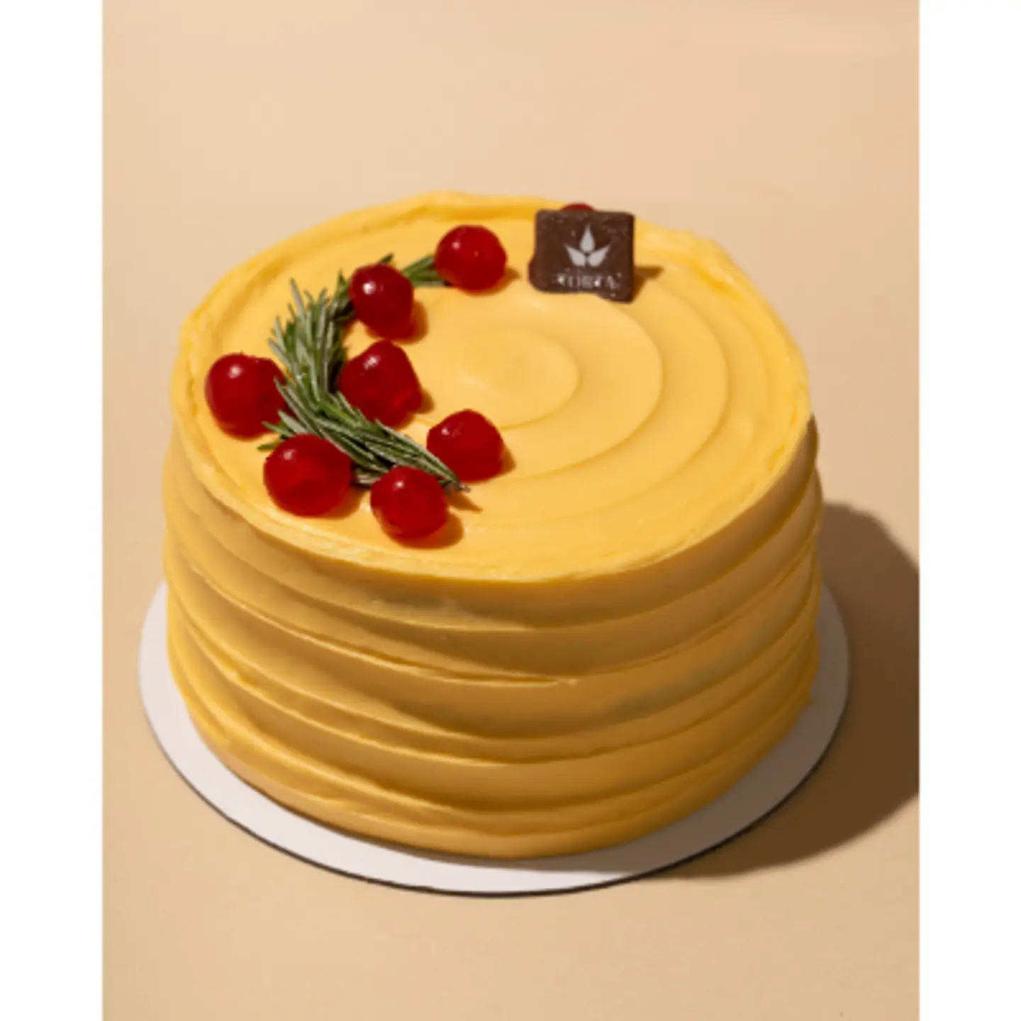 Mango Raspberry Cake