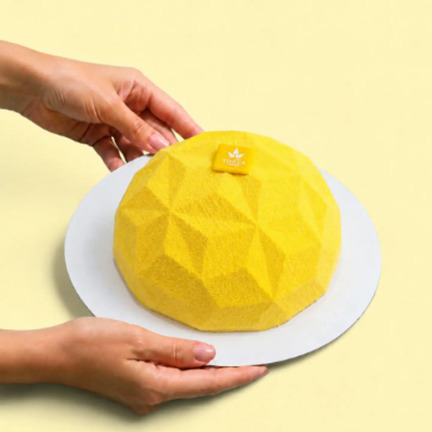 Lemon Ice Cream Cake
