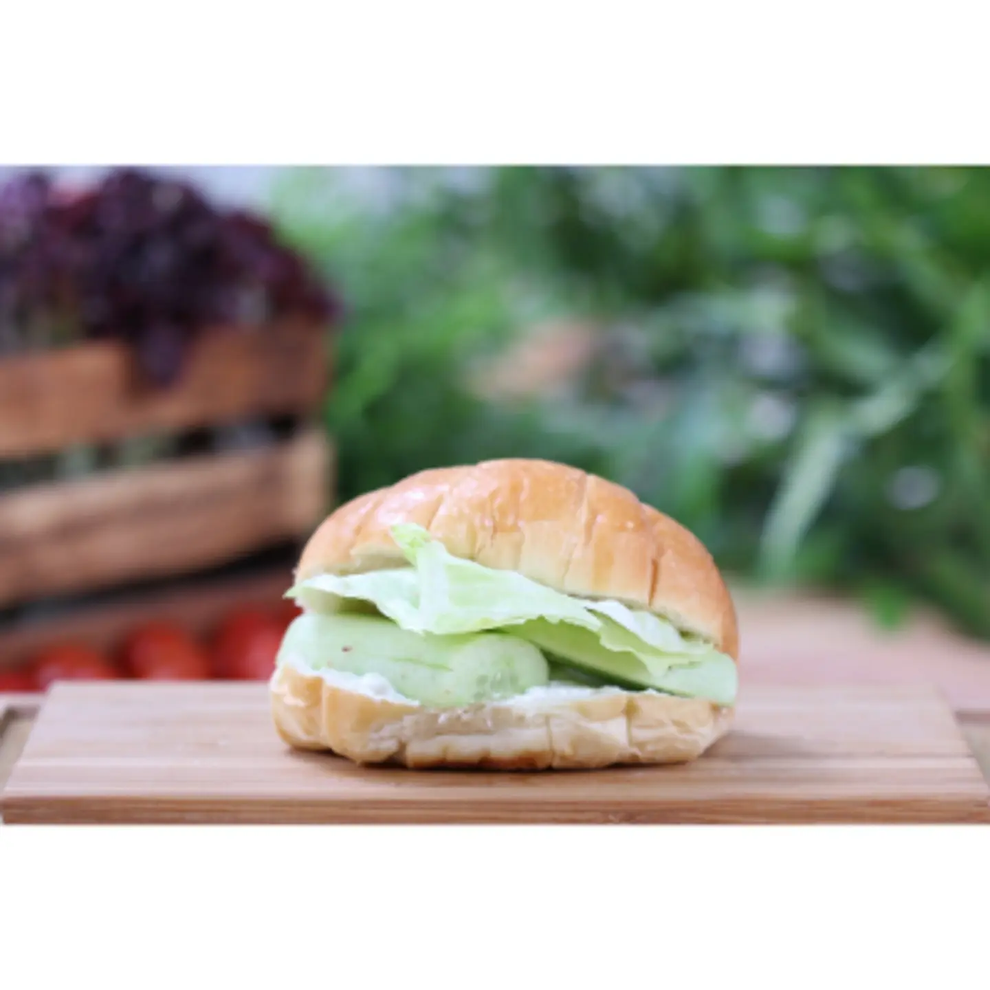 Labnah & Cucumber Croissants