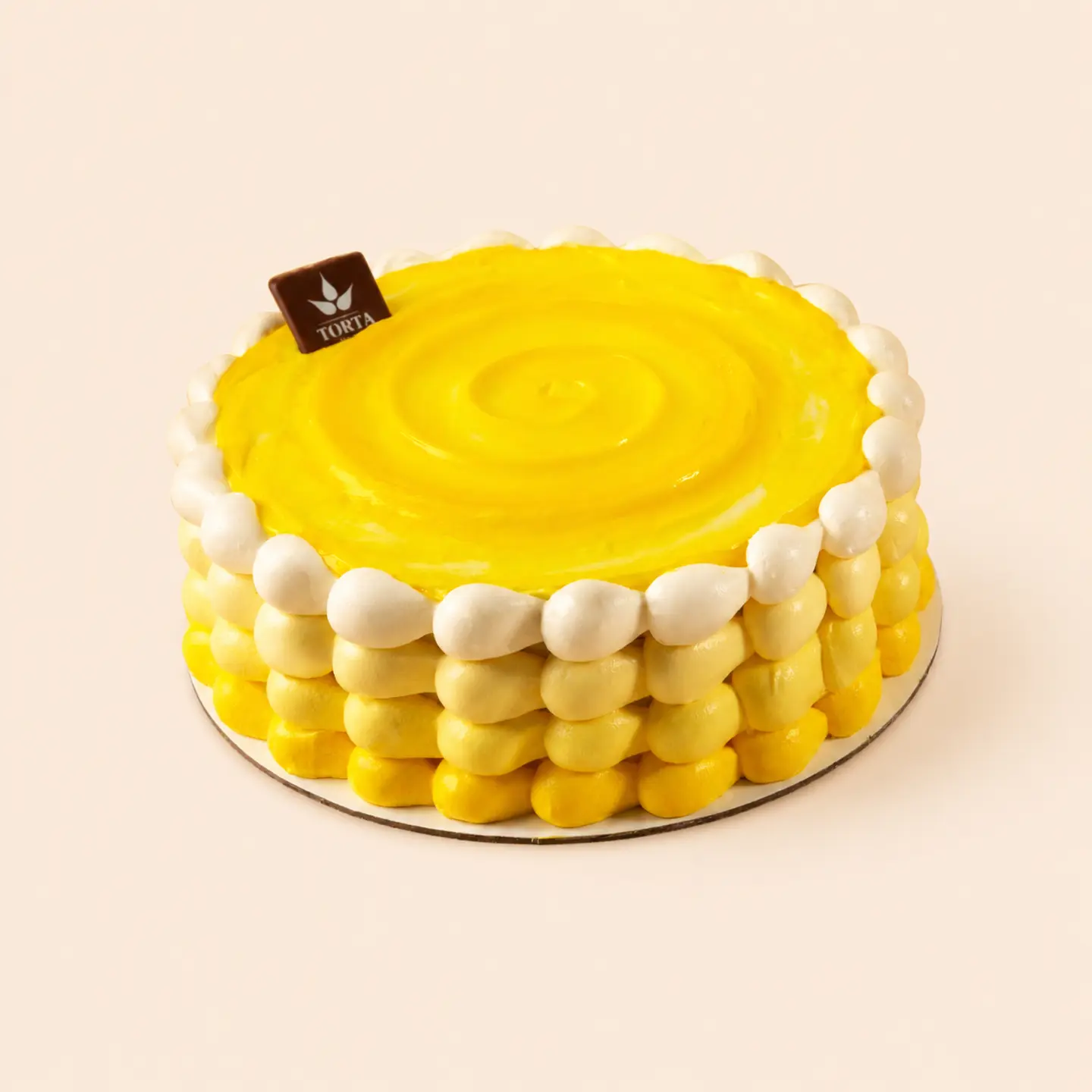 Lemon Cake Round