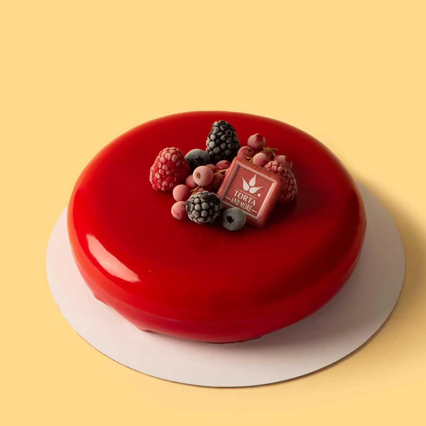 Raspberry Ice Cream Cake