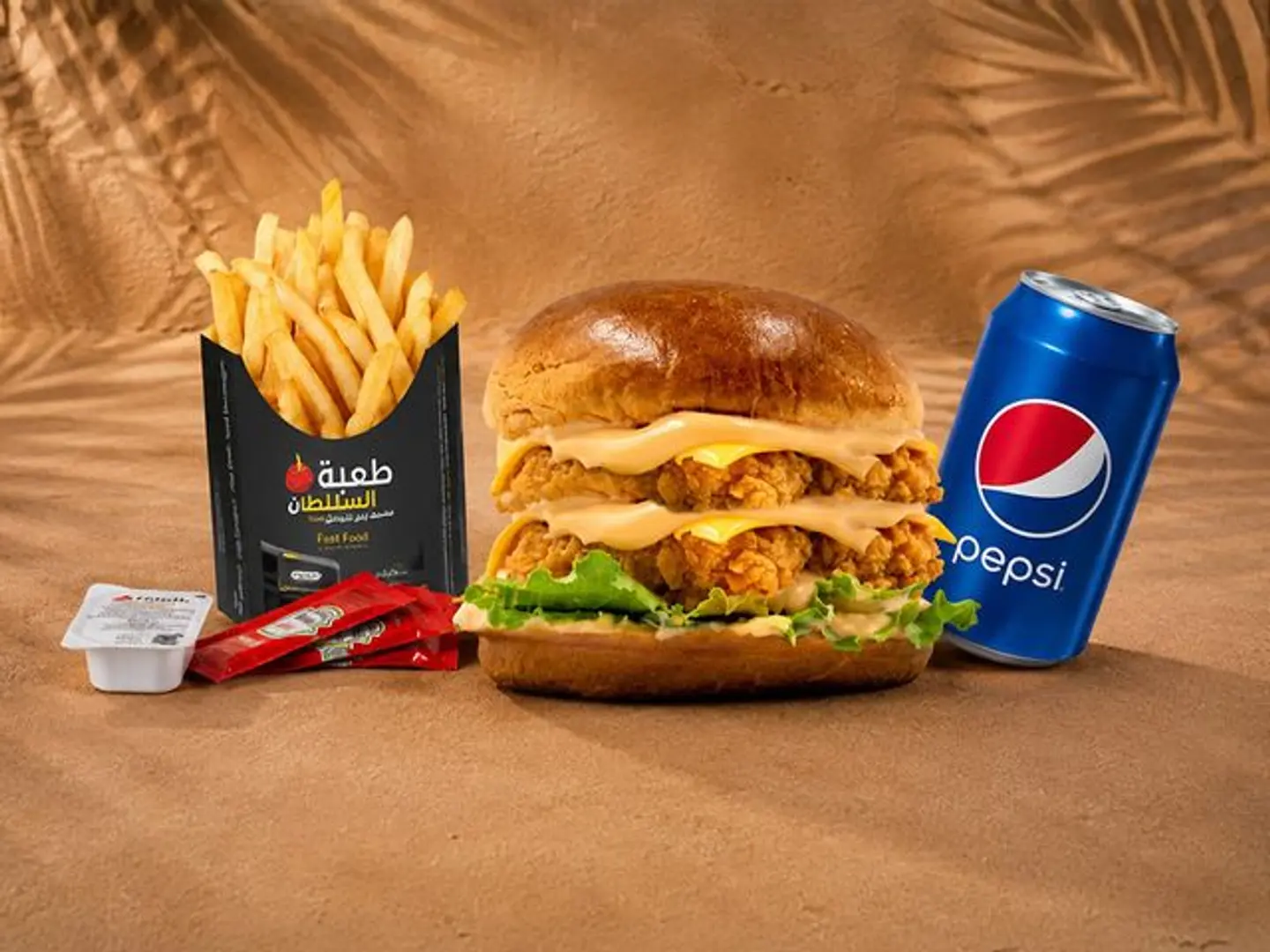 Mixed Burger Meal