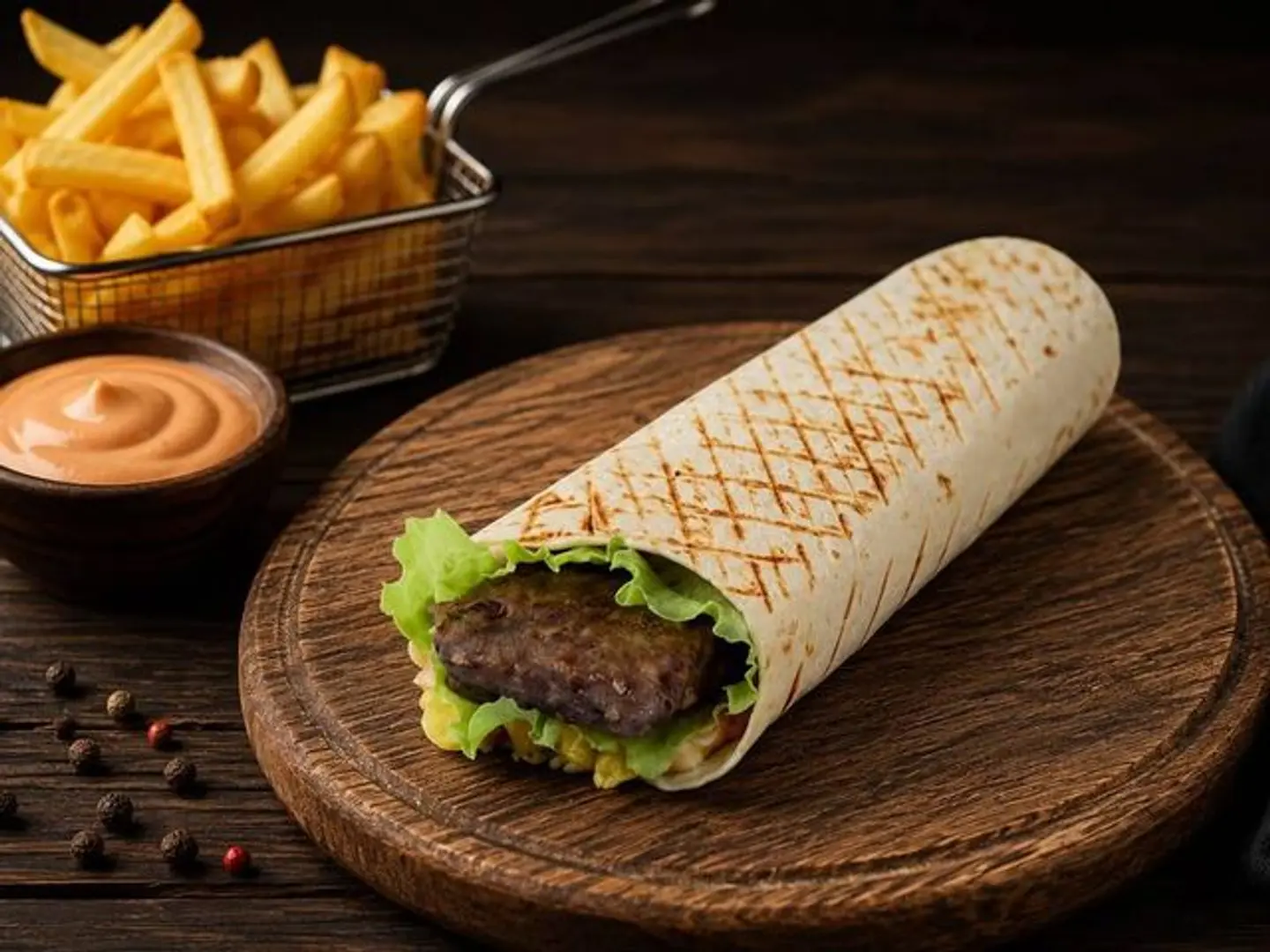 ساندوتش كباب لحم