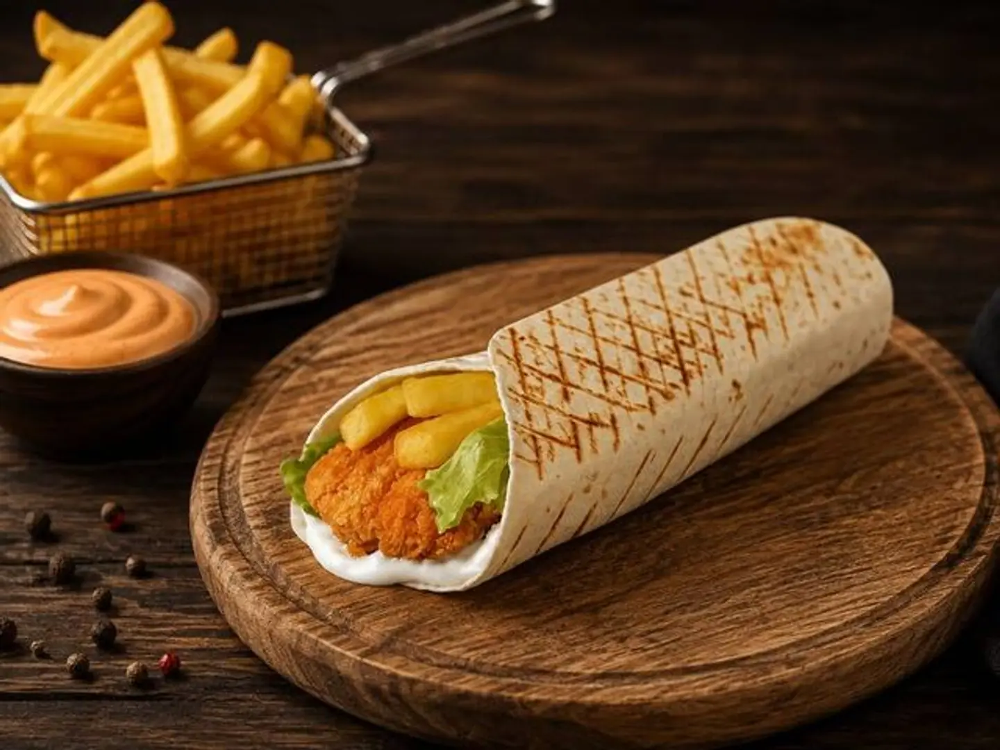 ساندوتش تشيكن ستربس