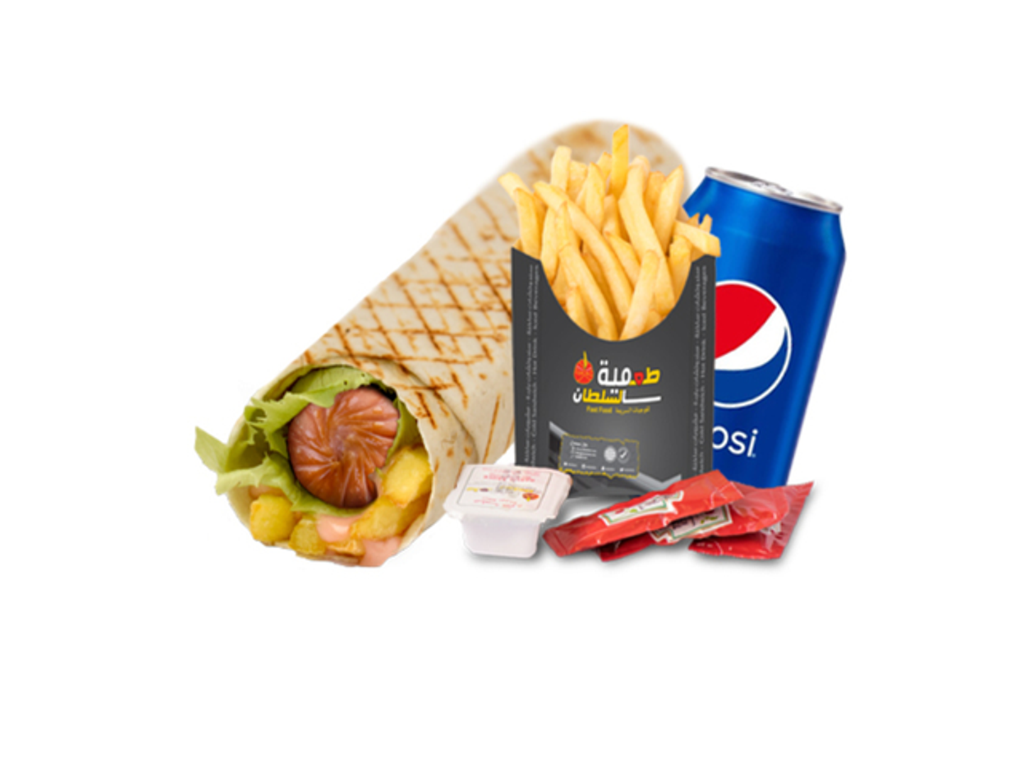 وجبة سجق دجاج