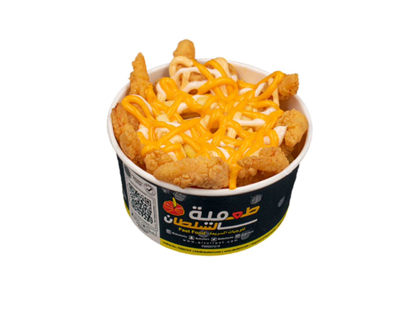 وجبة شريمب فرايز