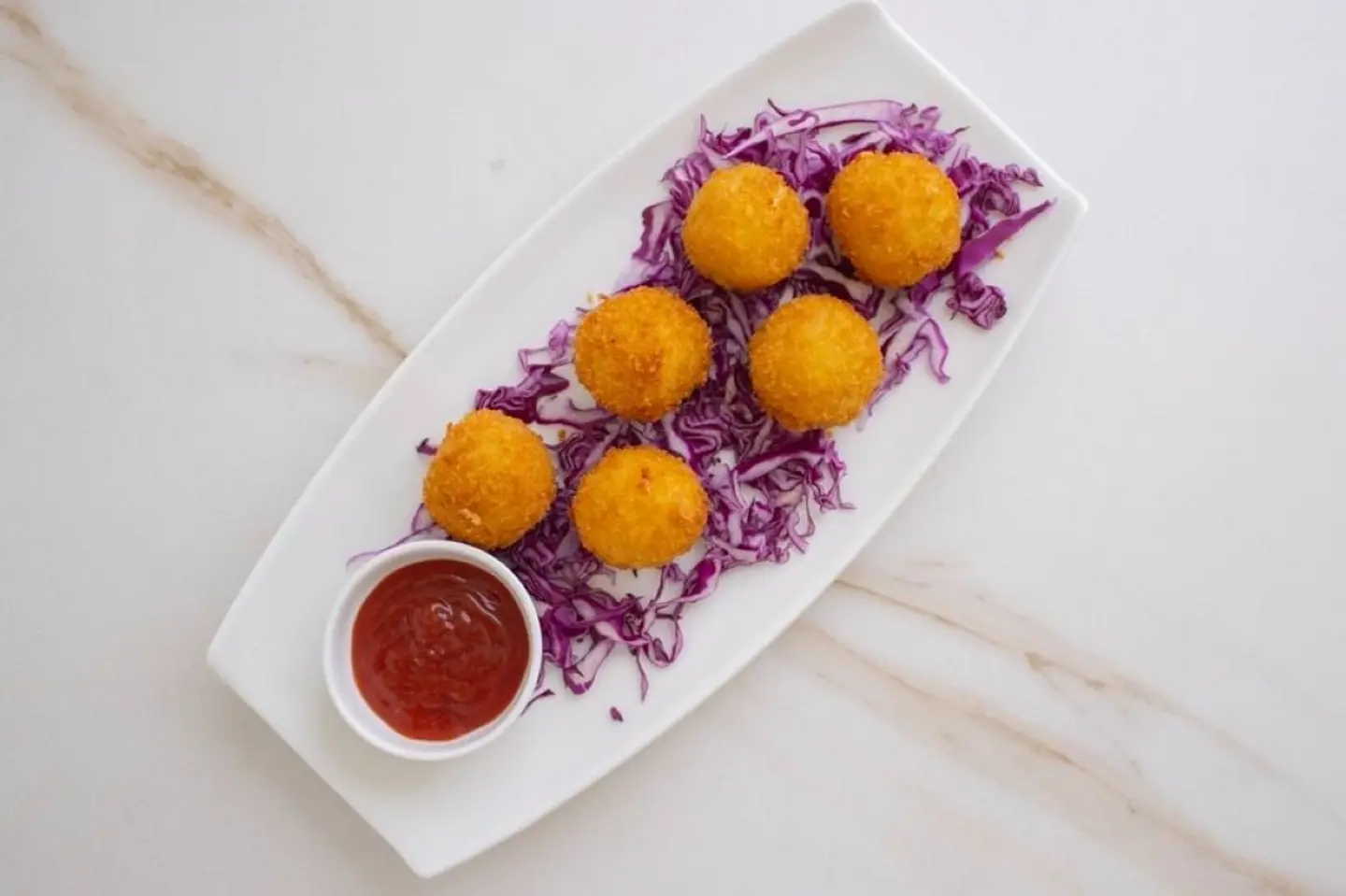 كرات الدجاج بالموزريلا