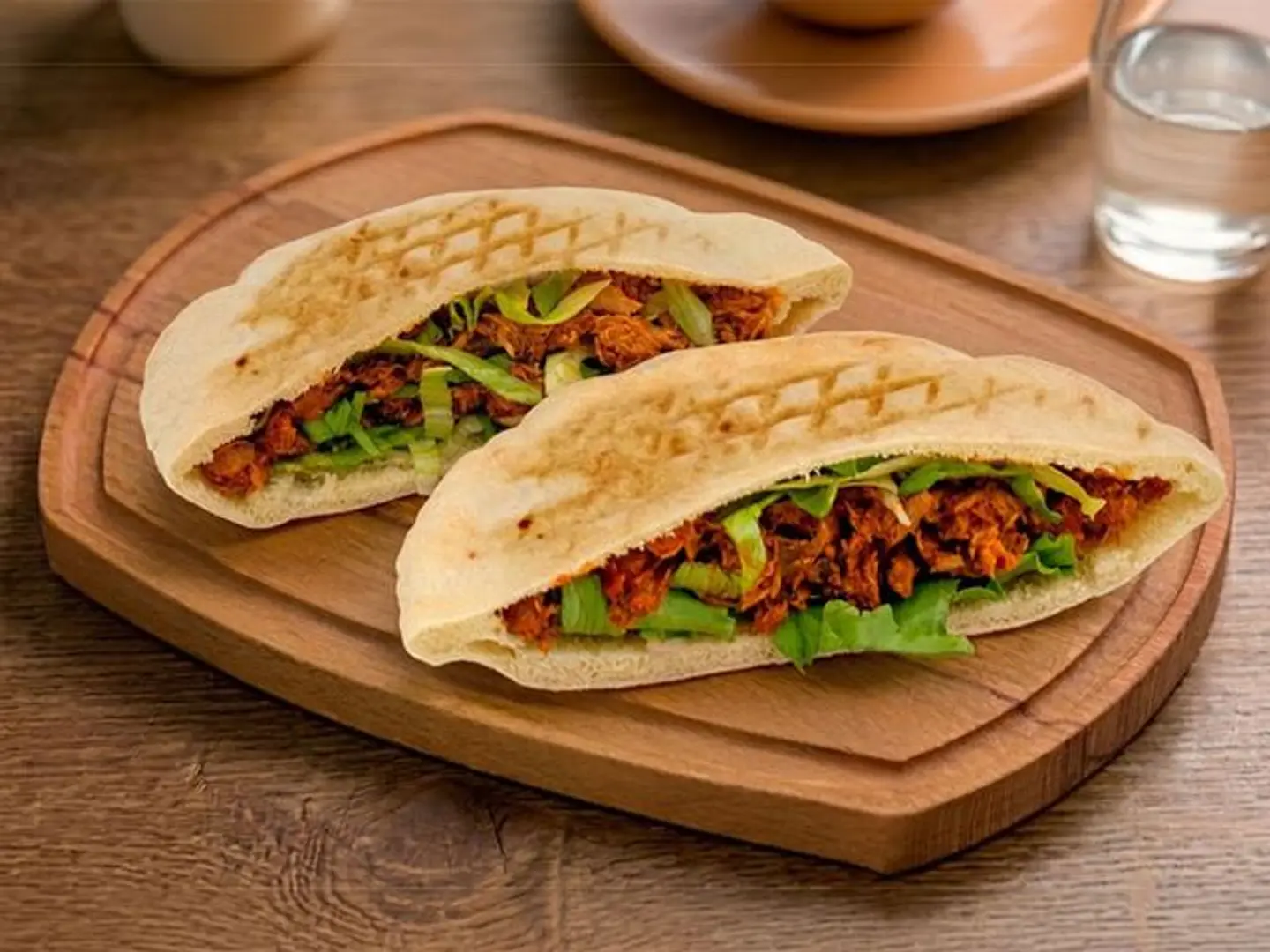 تونة مطبوخه + خس