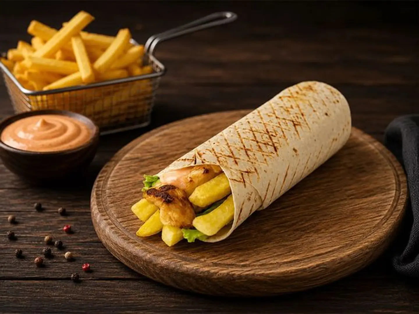 ساندوتش شيش طاووق
