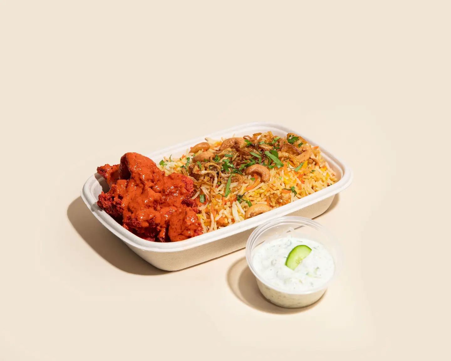 Crispy Chicken Biryani