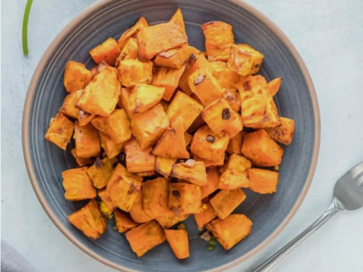 Potato Cubes With Souce