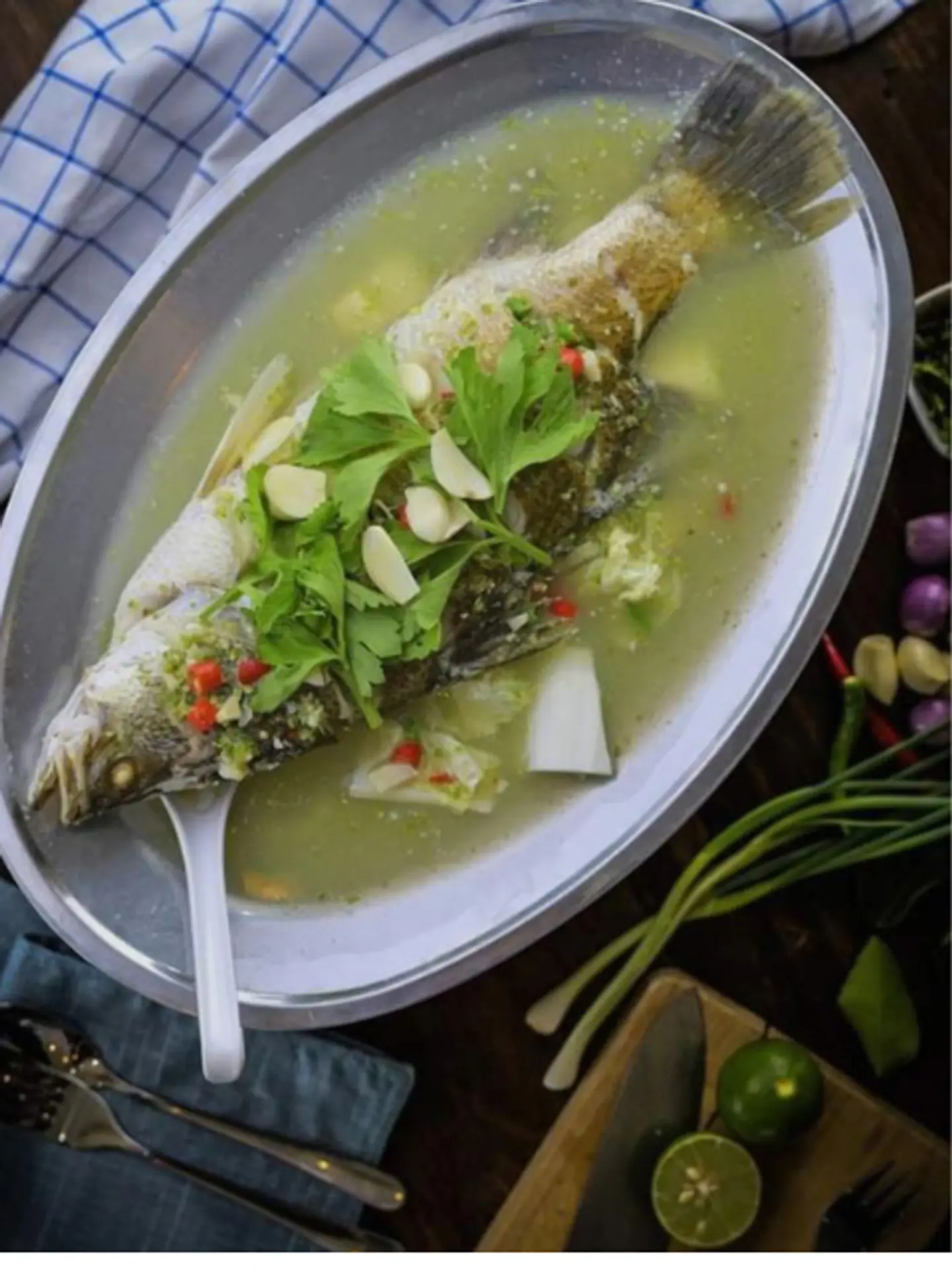 Steamed Fish