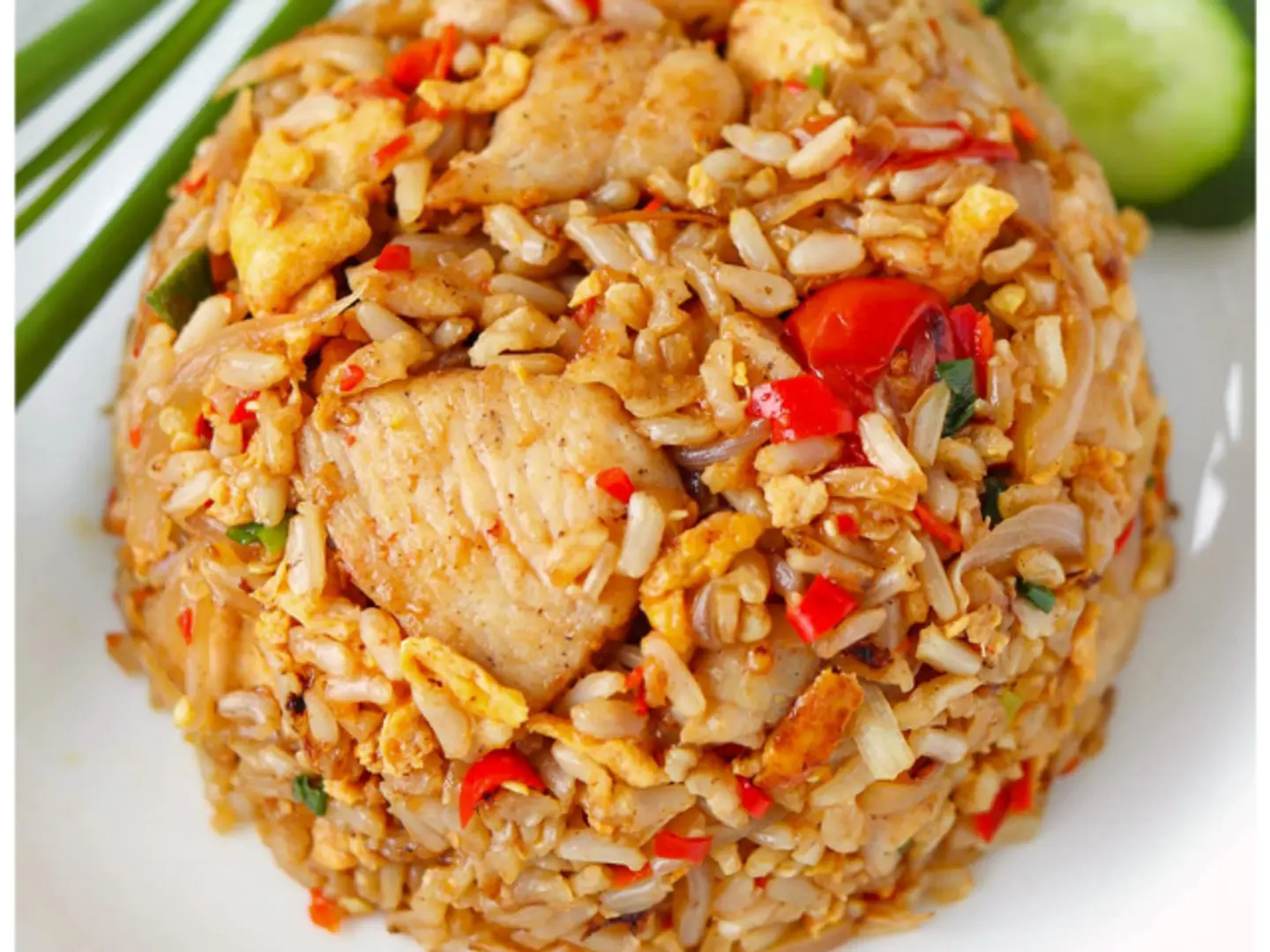 Fried Rice With Chicken Small