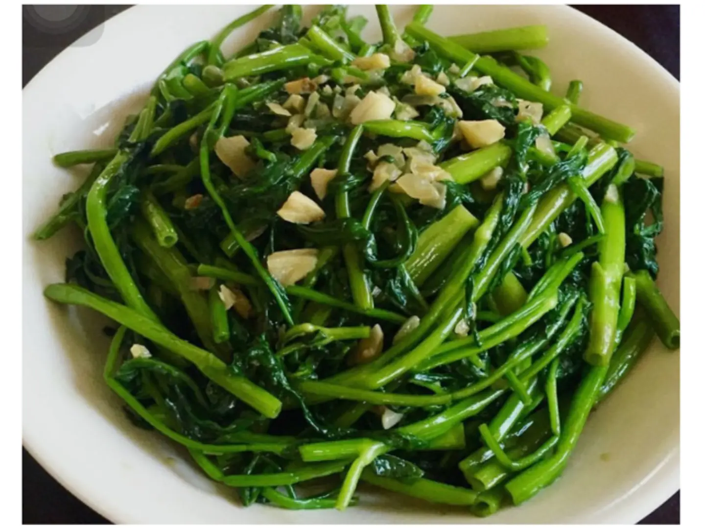 Stir Fried Kang Kung Vegetables