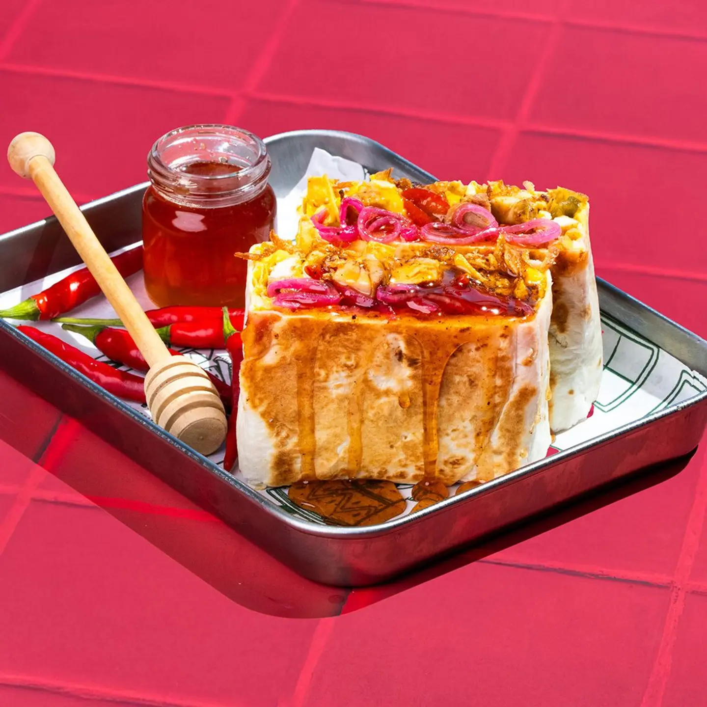 Hot Honey French Taco