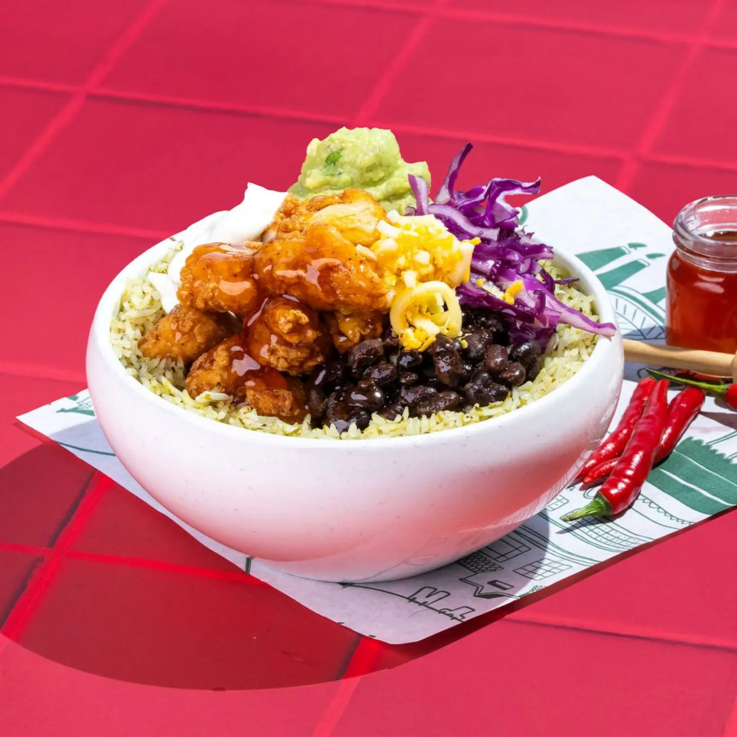 Hot Honey Burrito Bowl