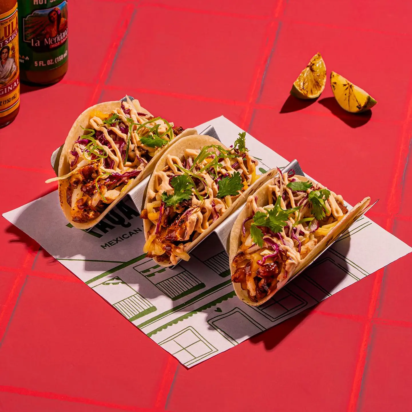 Miso Chicken Tacos