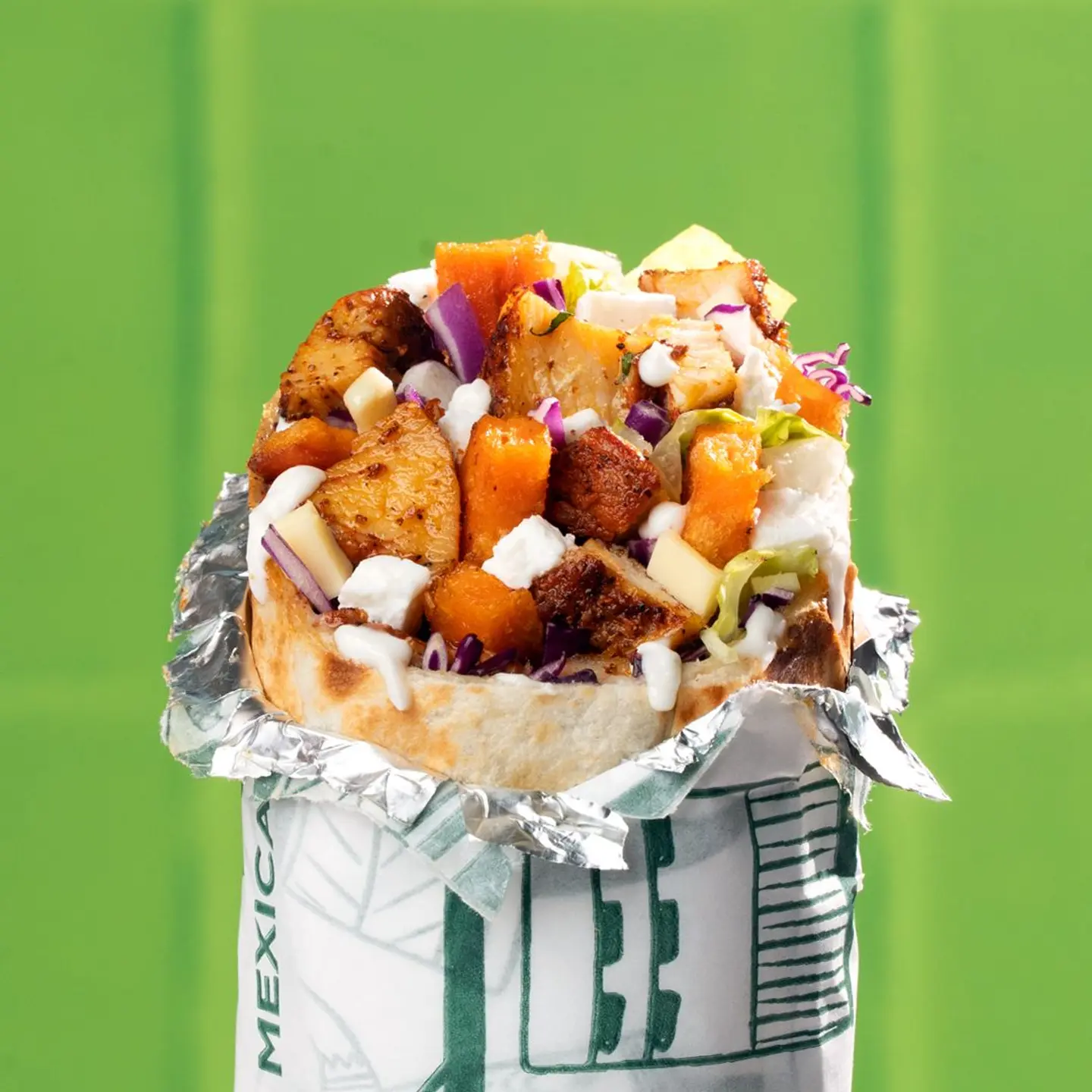 Loaded Grilled Chicken Burrito