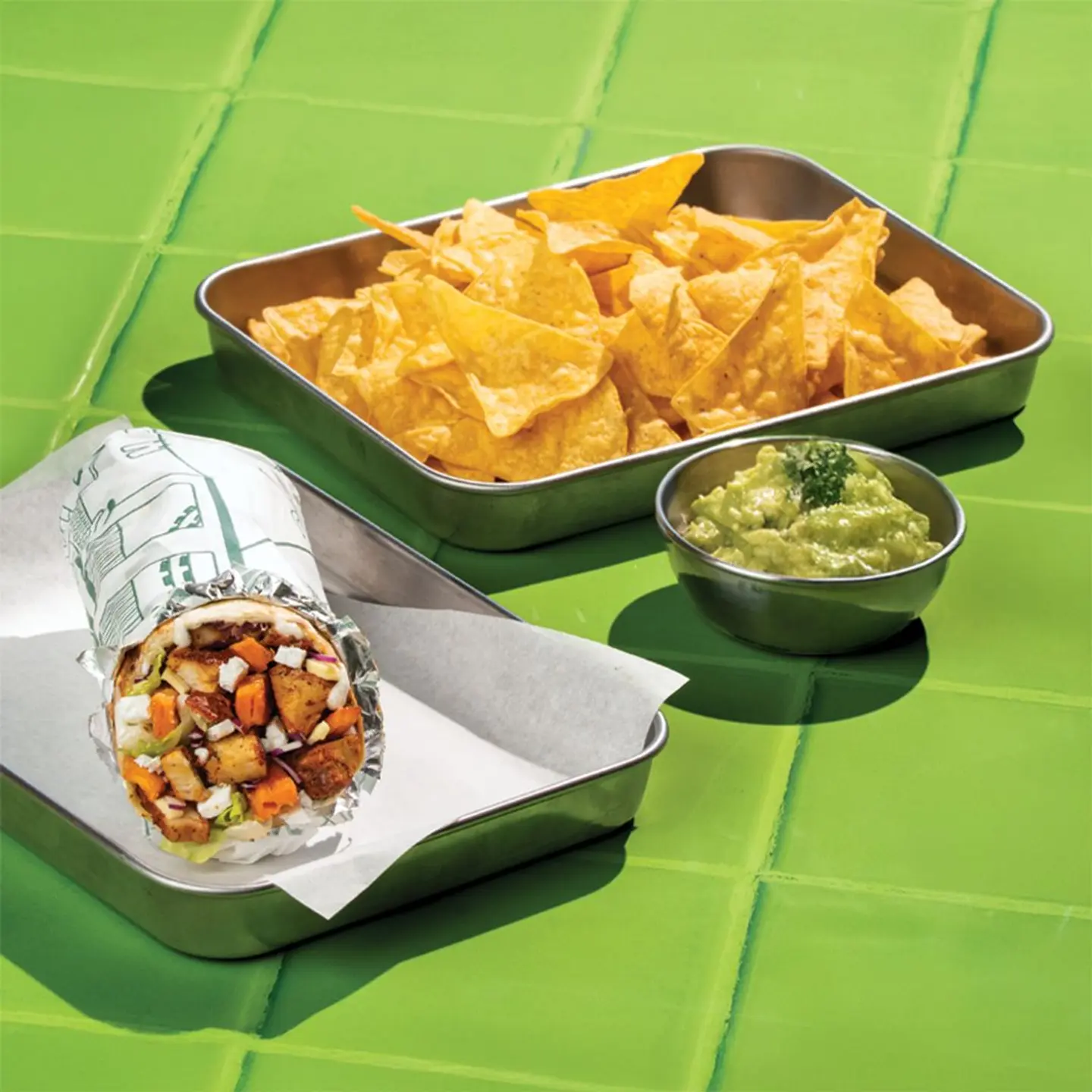 Loaded Grilled Chicken Burrito Combo