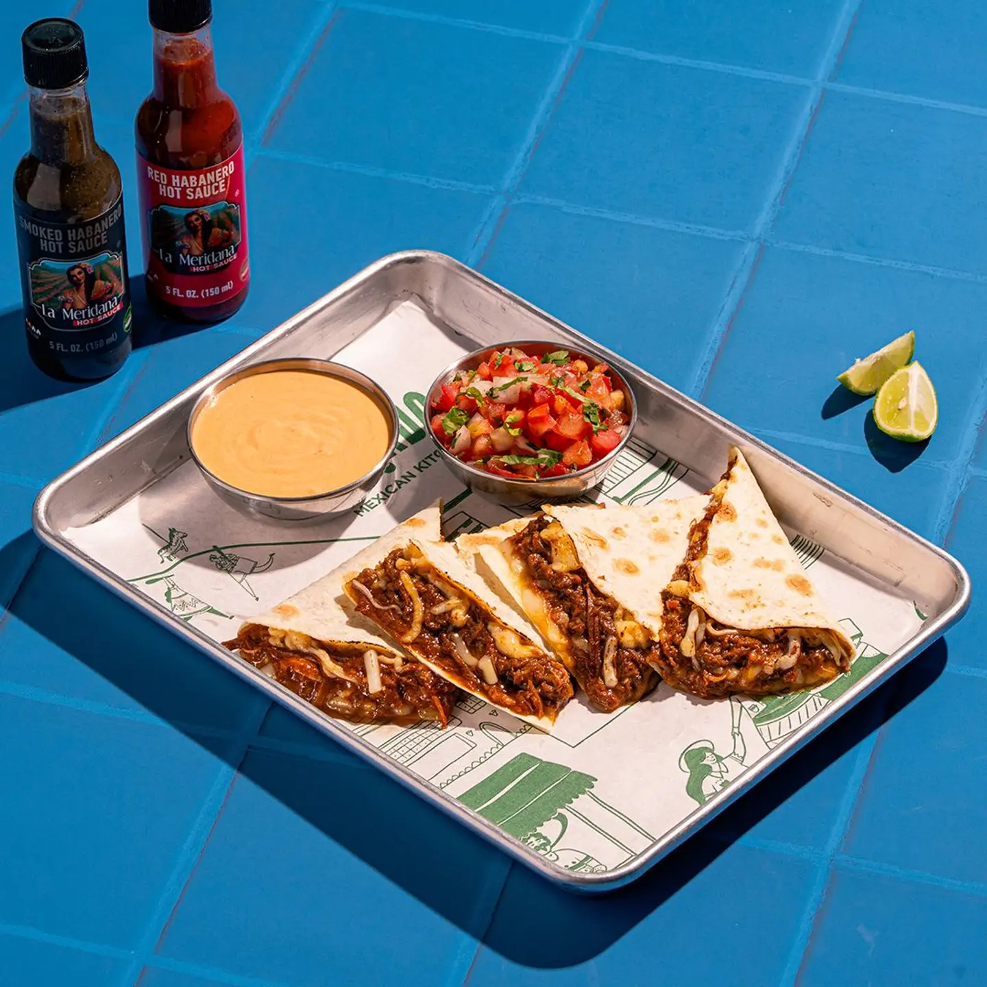 Gochujang Pulled Beef Quesadilla