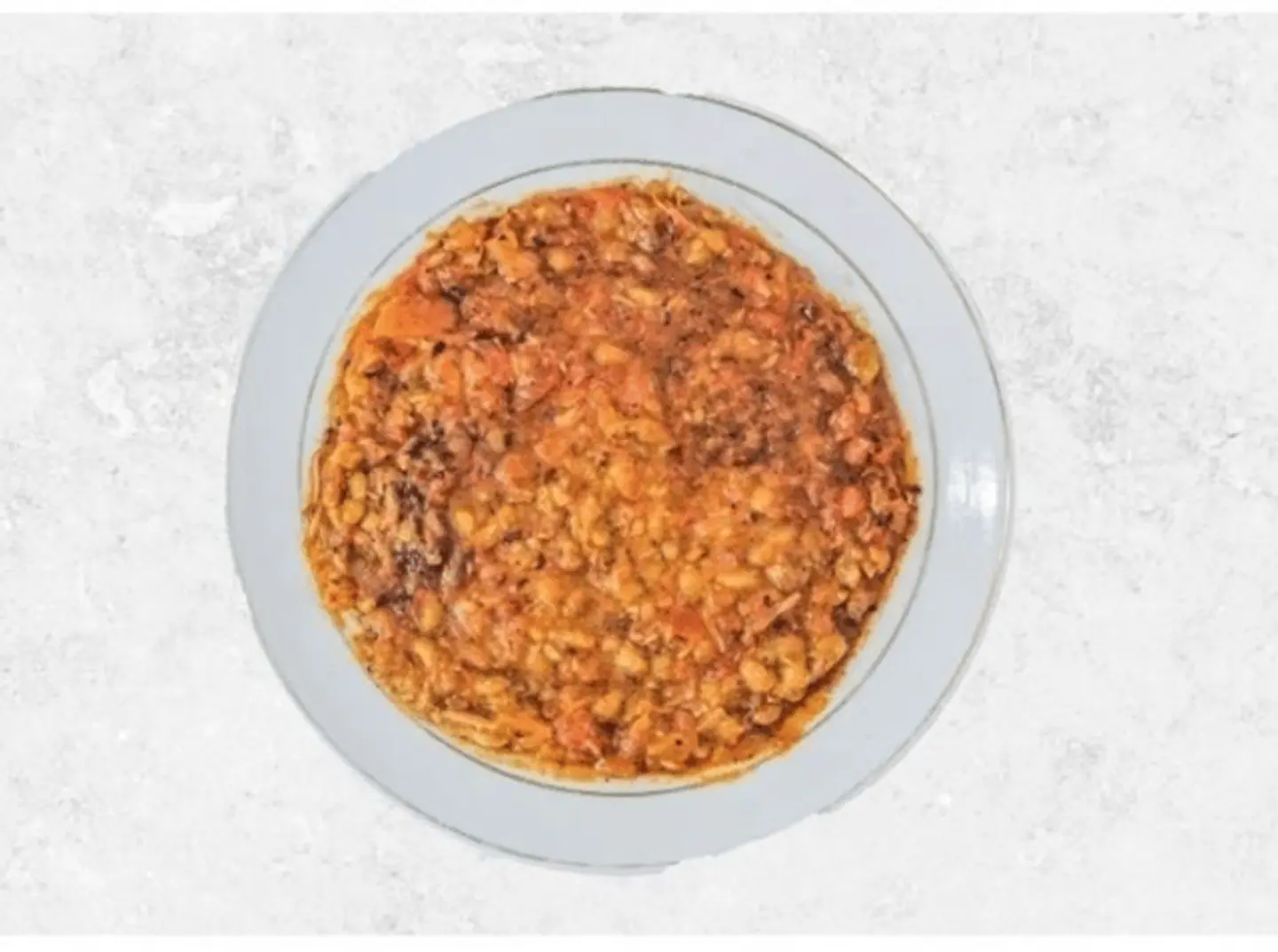 طاوة فاصوليا مع بازلاء