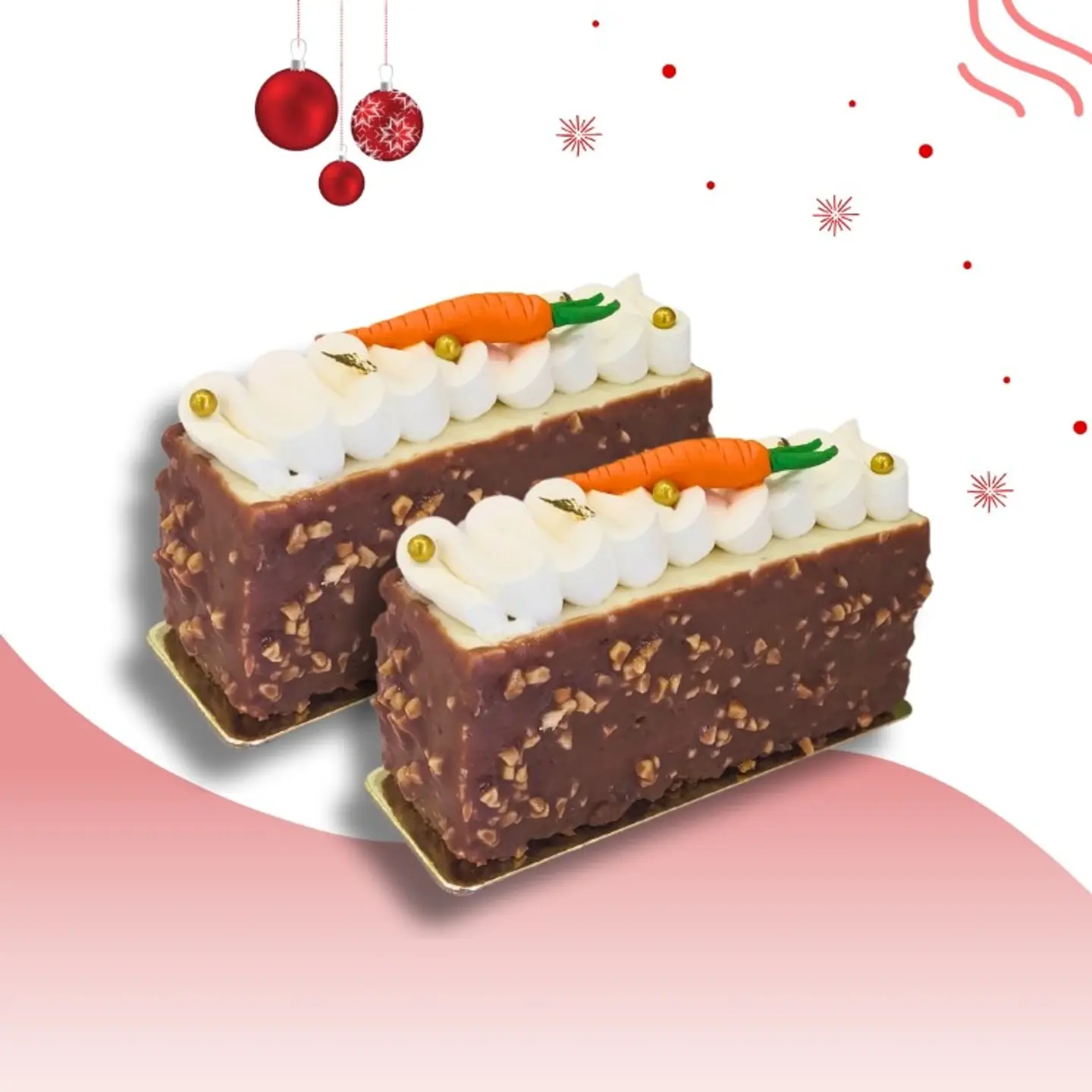 Carrot Cake Slice