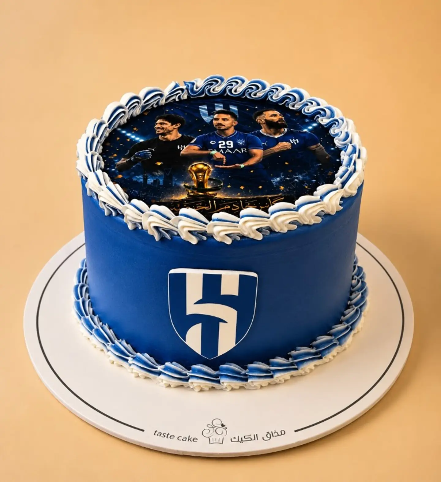 Al Hilal Championship Cake
