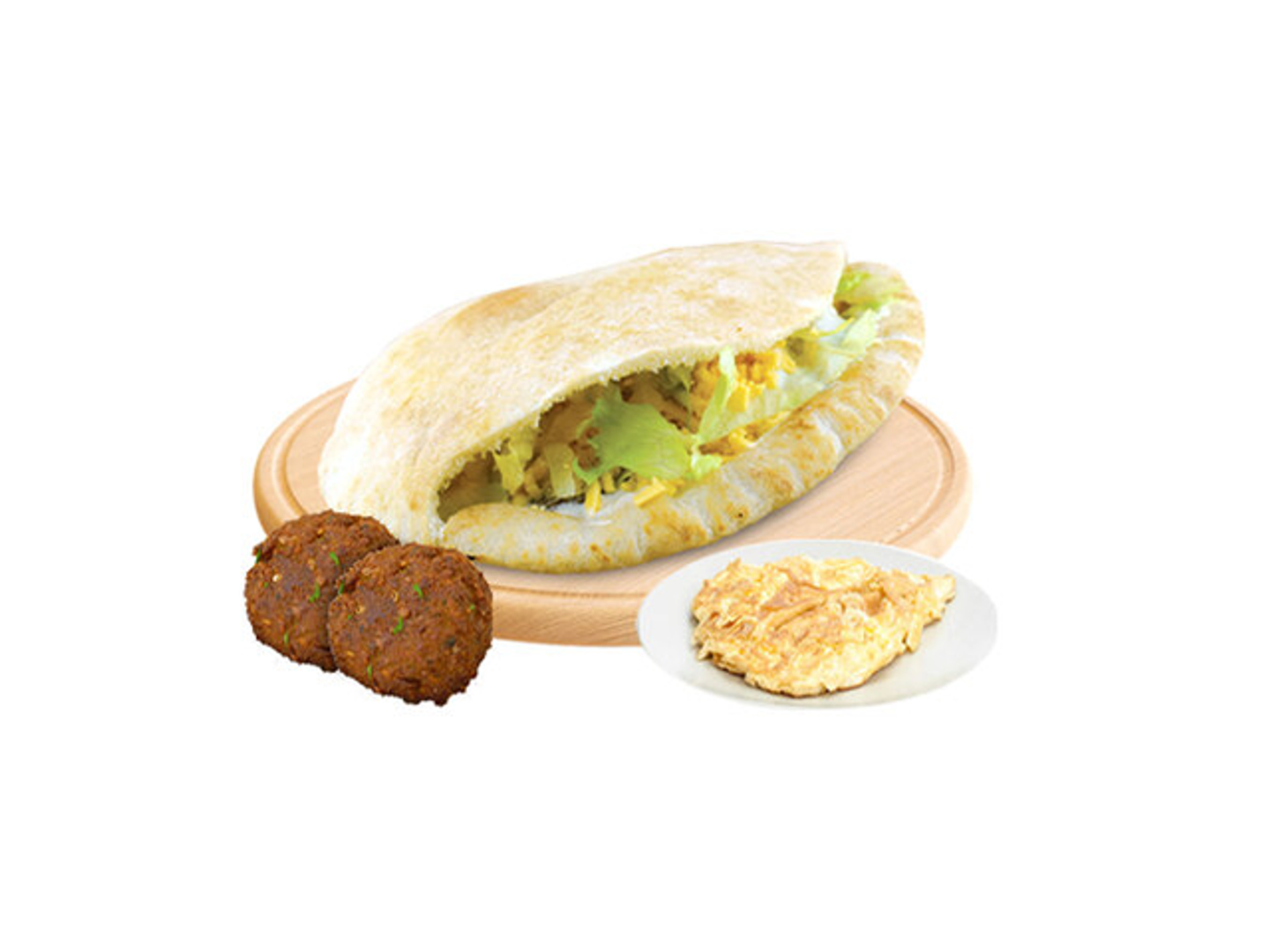 Falafel With Fried Egg
