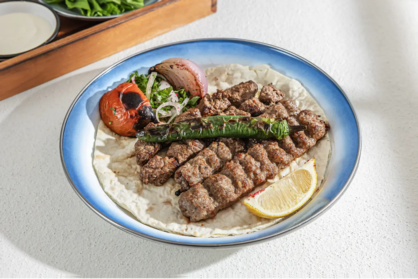 مشكل لحم 4 أسياخ