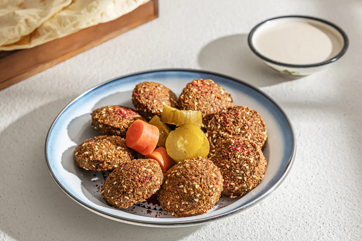 صحن فلافل 8 حبات