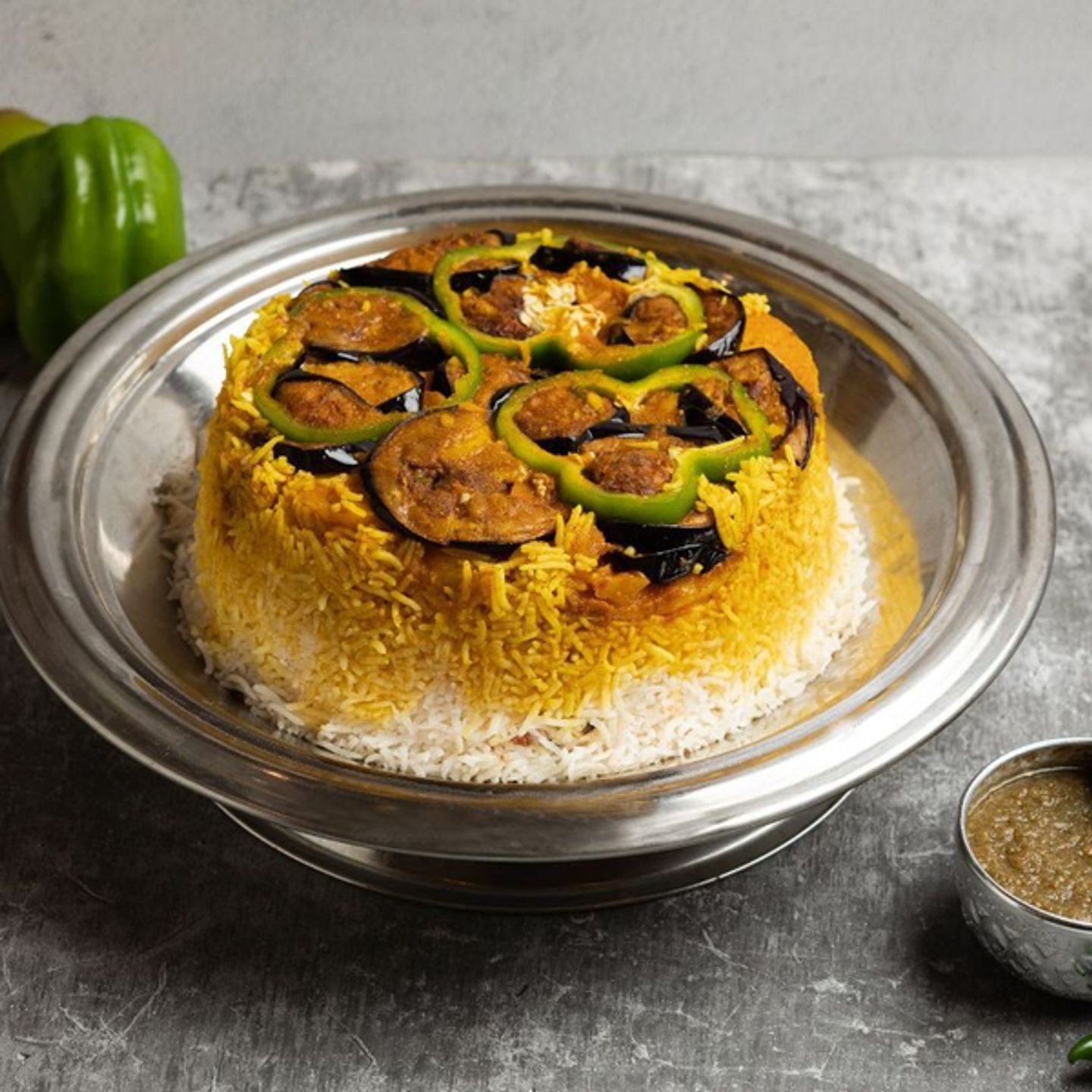 حبة دجاج مقلوبة