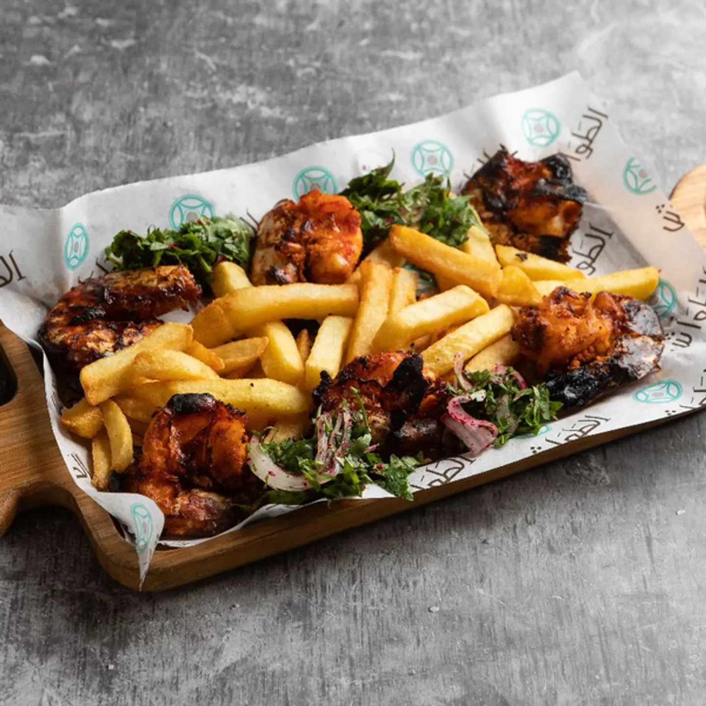 Charcoal Grilled Shrimp