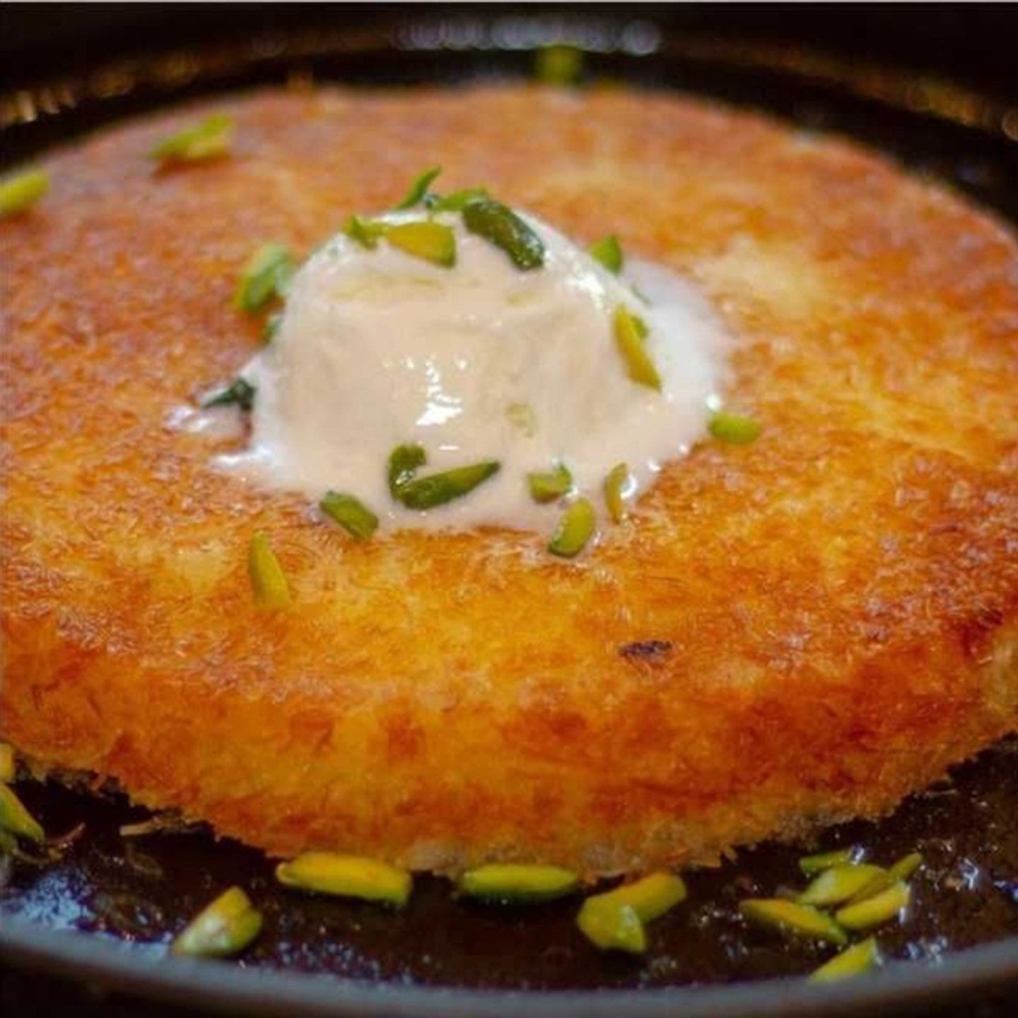 كنافة قشطة