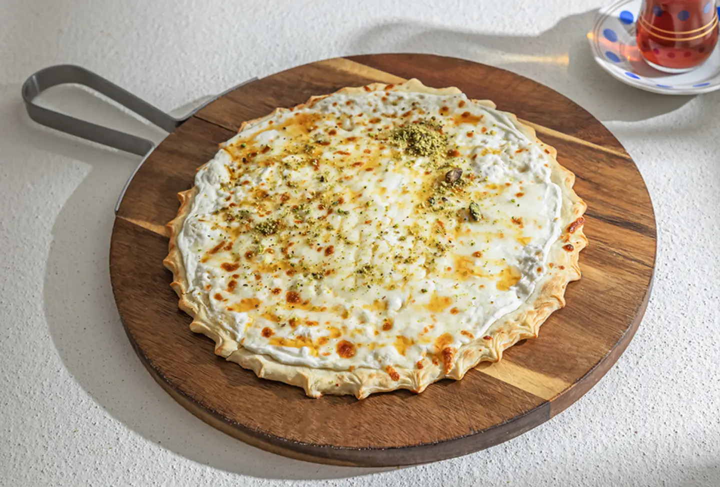 فطيرة لبنة بالجبن