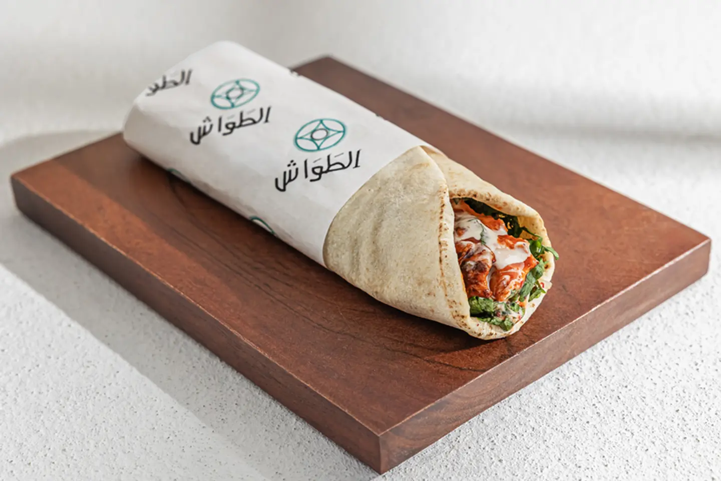 سندويش شيش طاووق بالحمص