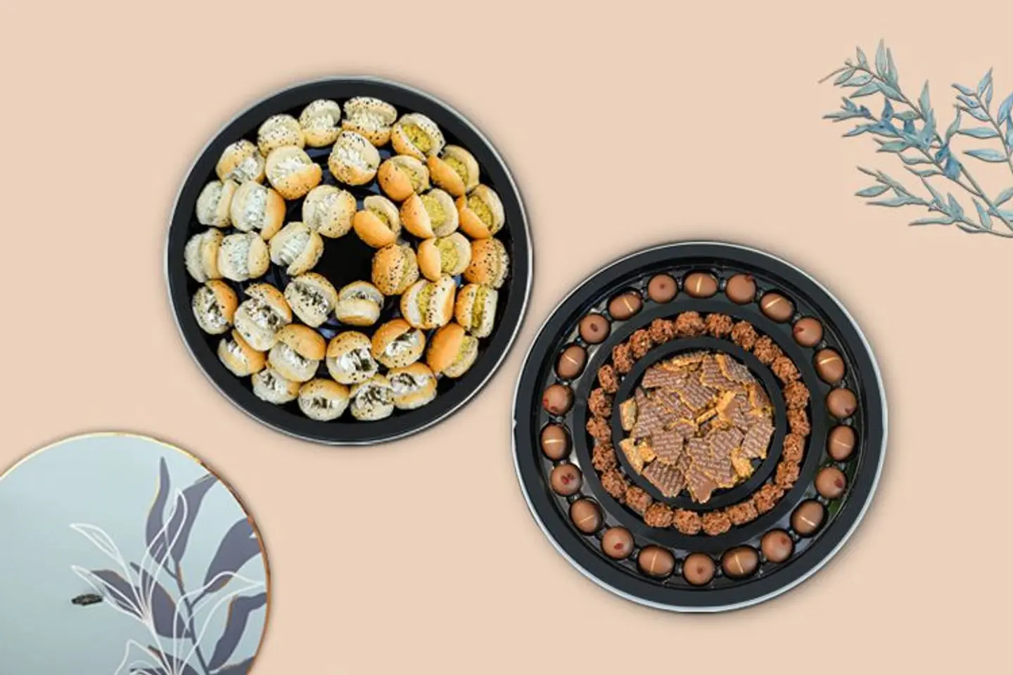 Round Salty Box (Pastries)