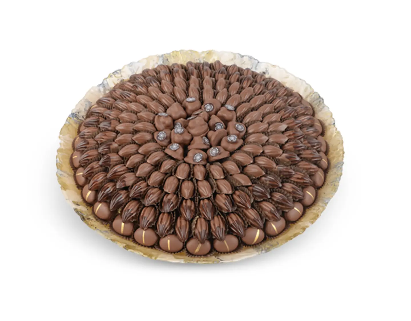 Luxury Chocolate Vase