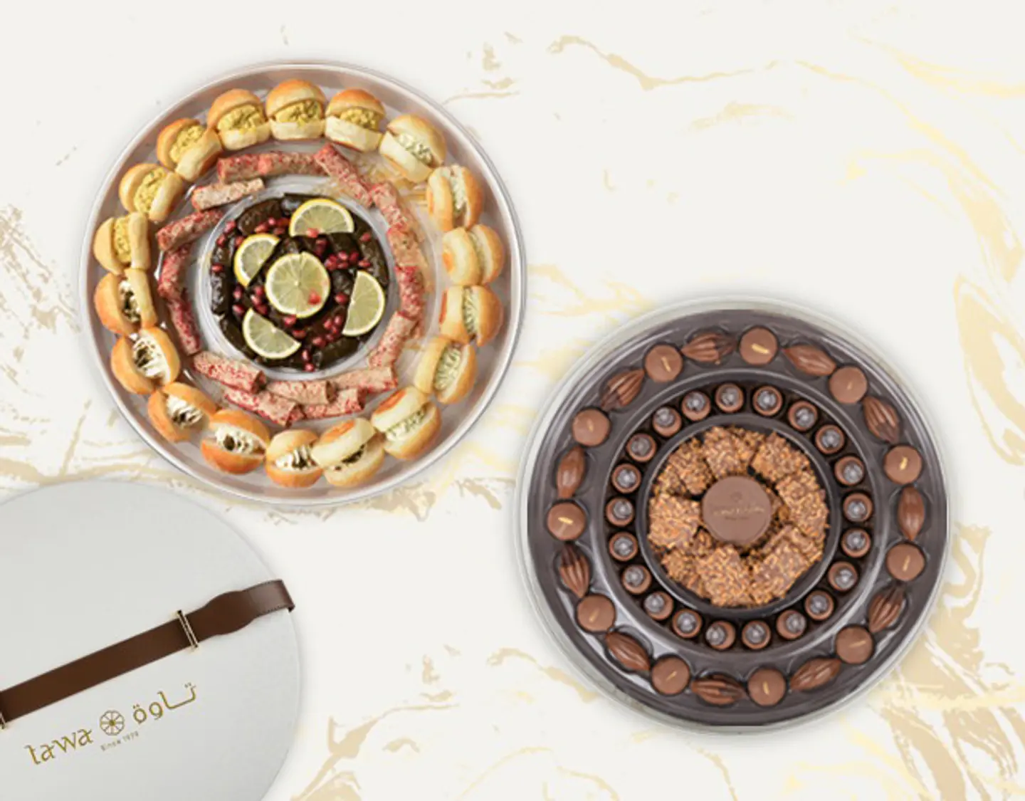 Luxury Sweet And Savory Package (Musakhan Stuffed Grape Leaves)