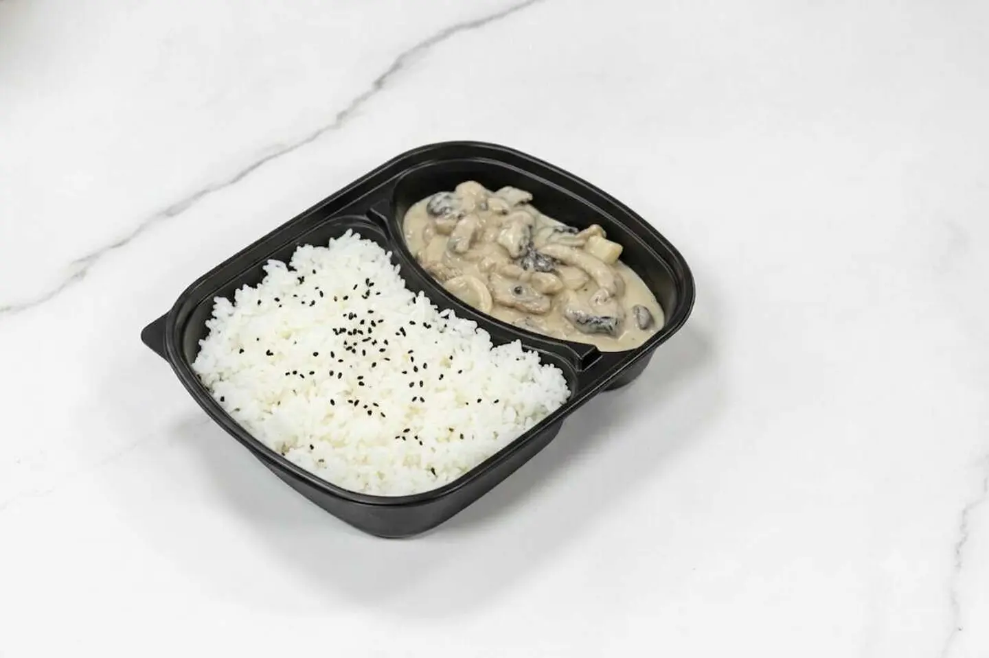 Beef Stroganoff With Rice