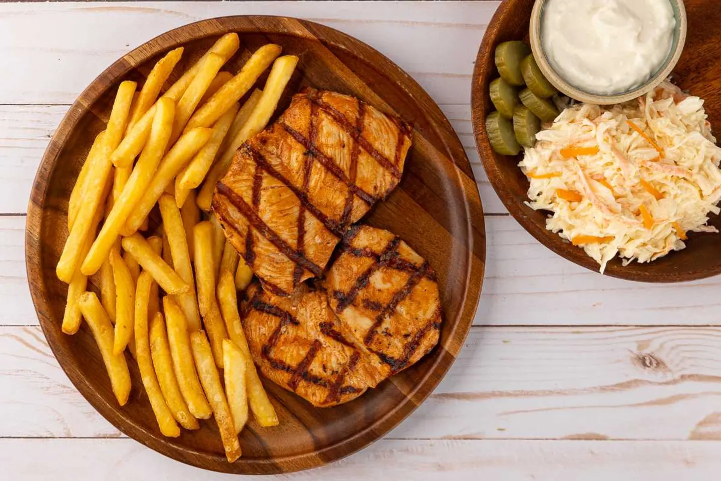 طبق دجاج مشوي
