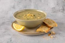شوربة فريك ودجاج