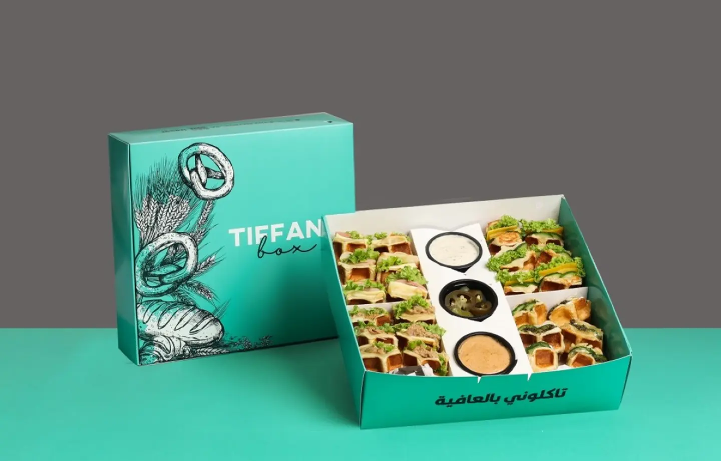 Family Mini Waffle Box