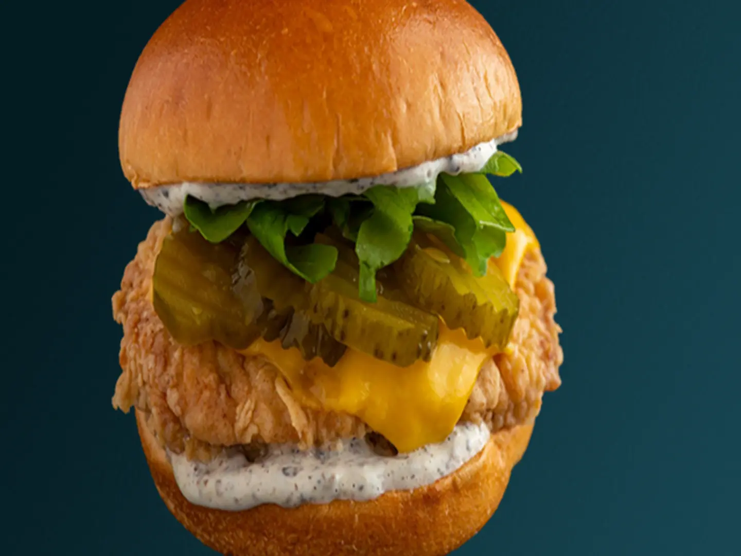 Truffle Chicken Burger