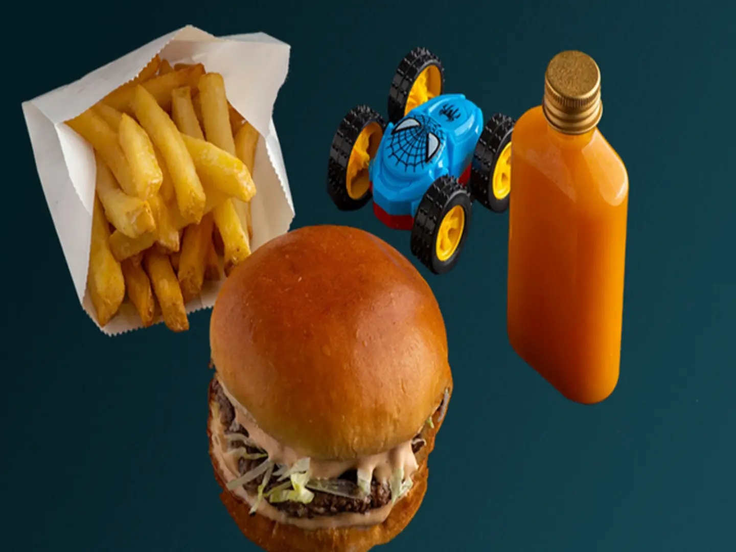 Kids Meal / Beef Burger