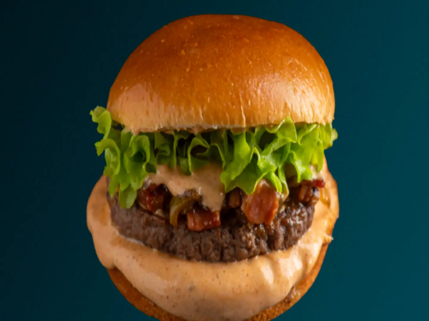 Mix Bacon Beef Burger