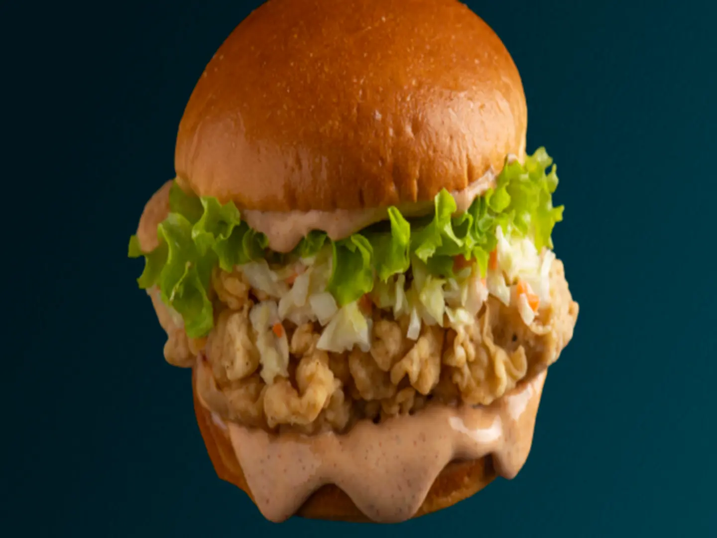 Coleslaw Chicken Burger