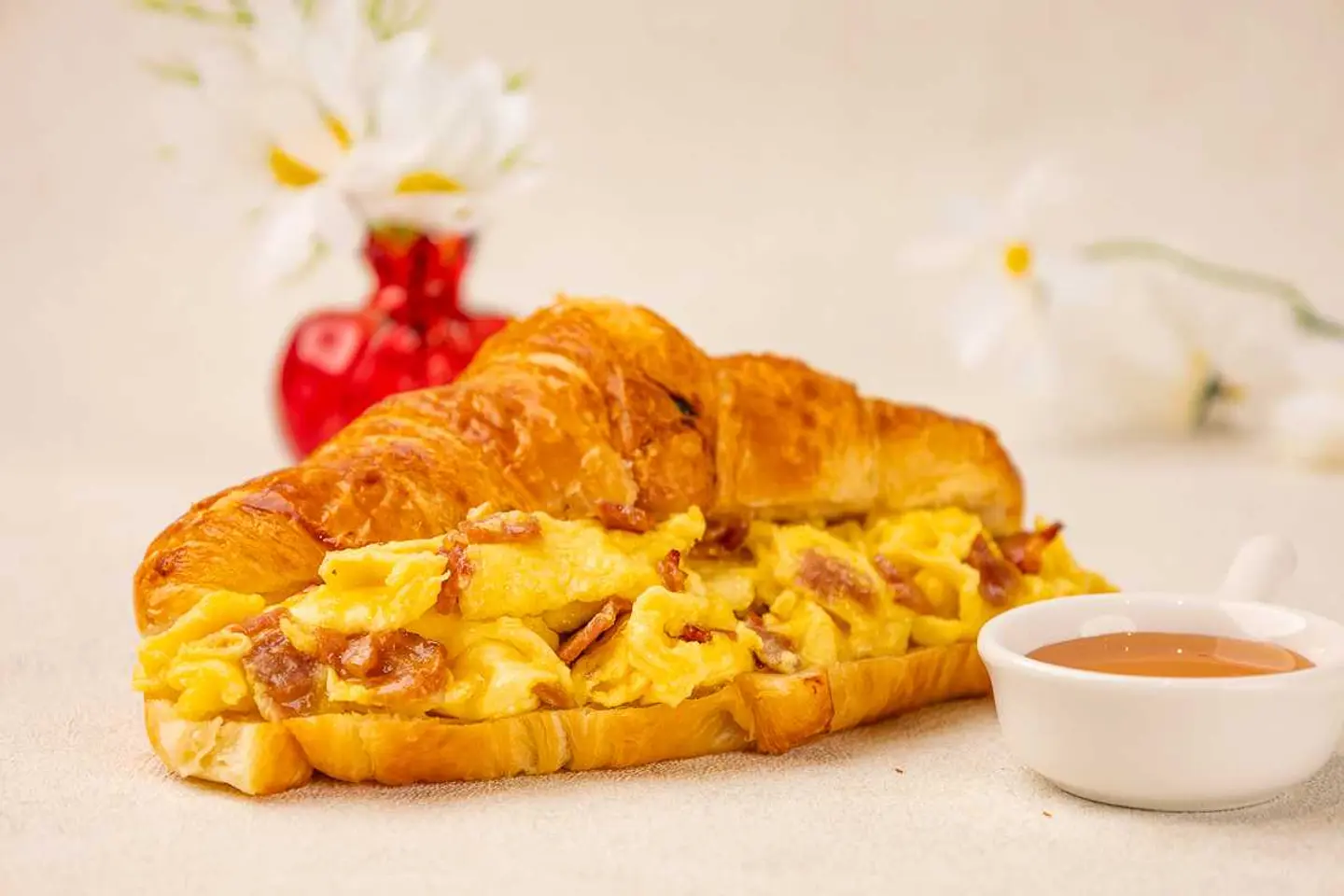 Maple Bacon Croissant Sando