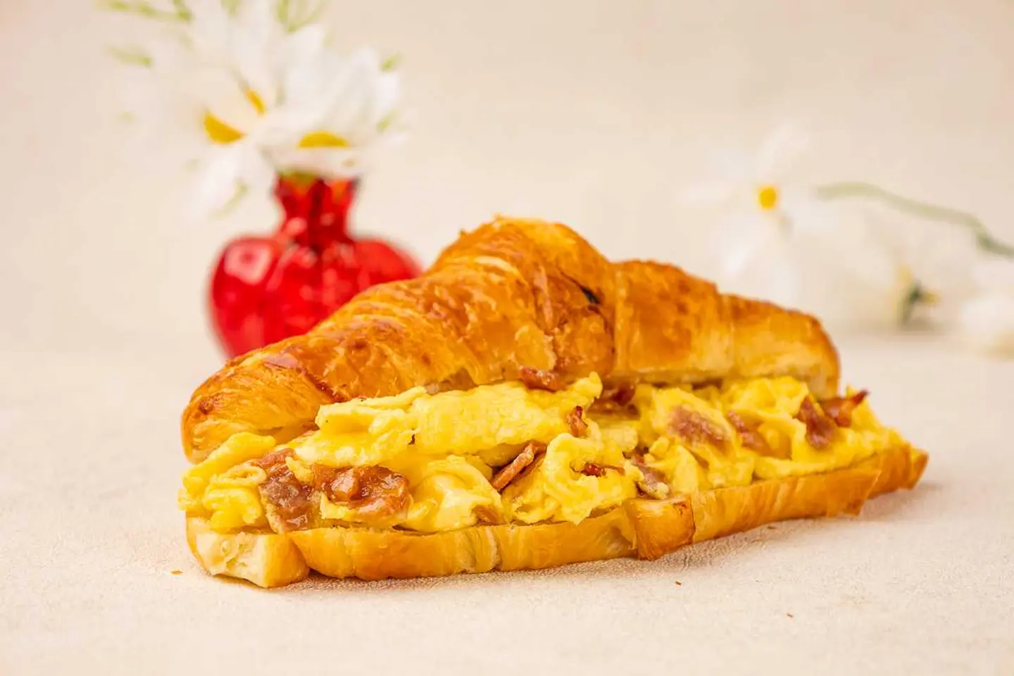 Cheesy Croissant Sando