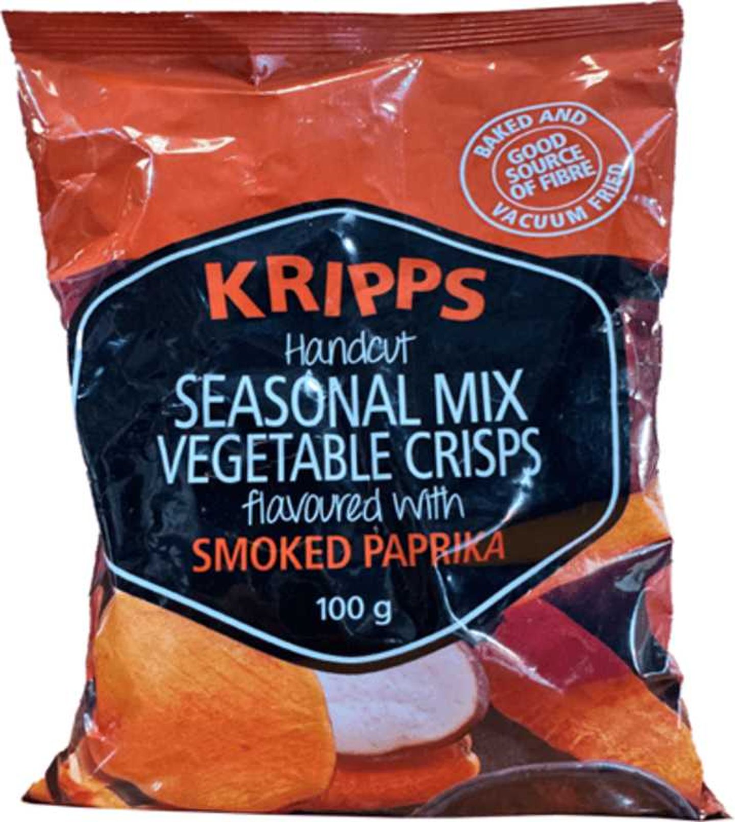 Kripps Seasonal Crisps Smoked Paprika 100 Gr